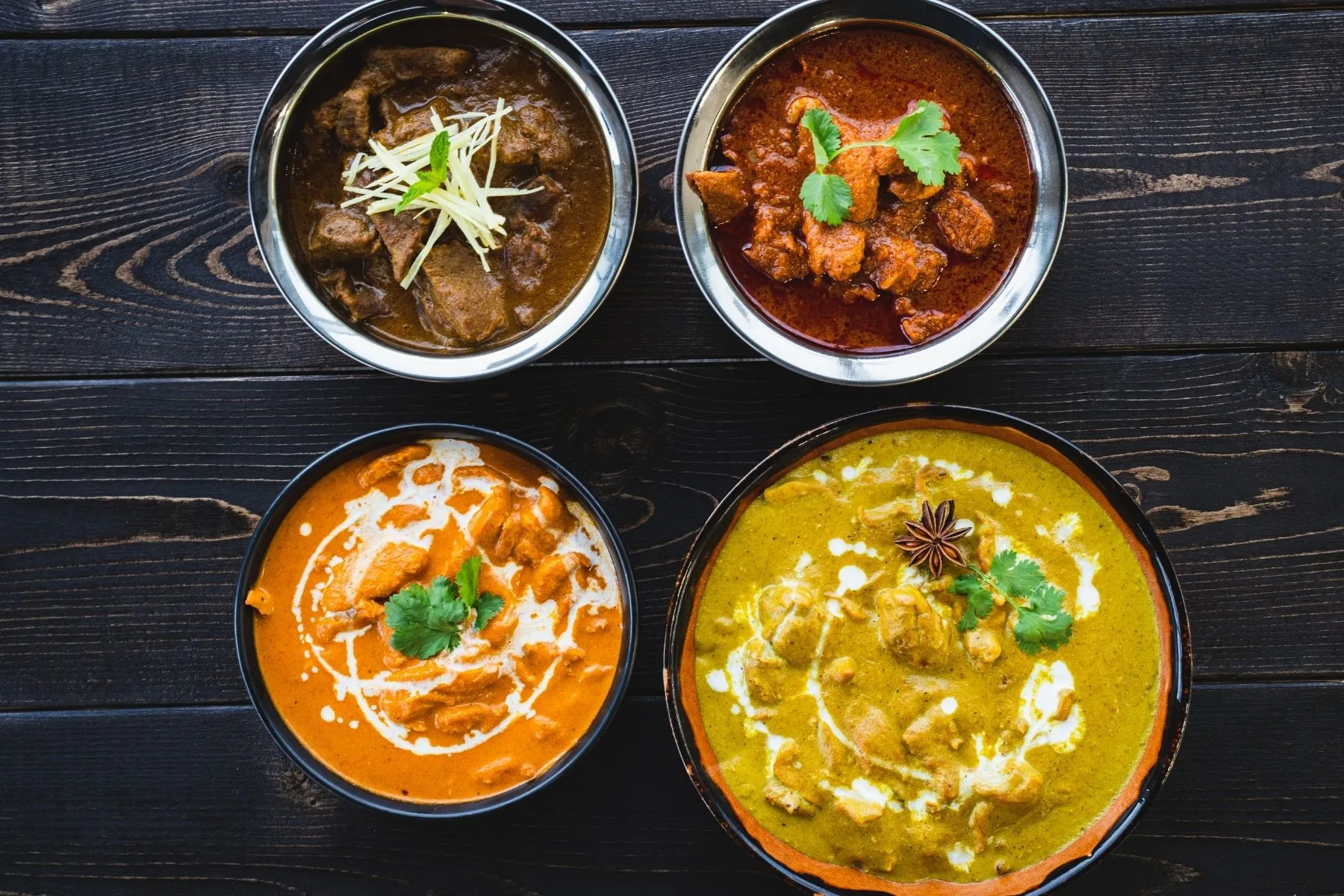 Shared platters & ten different naans