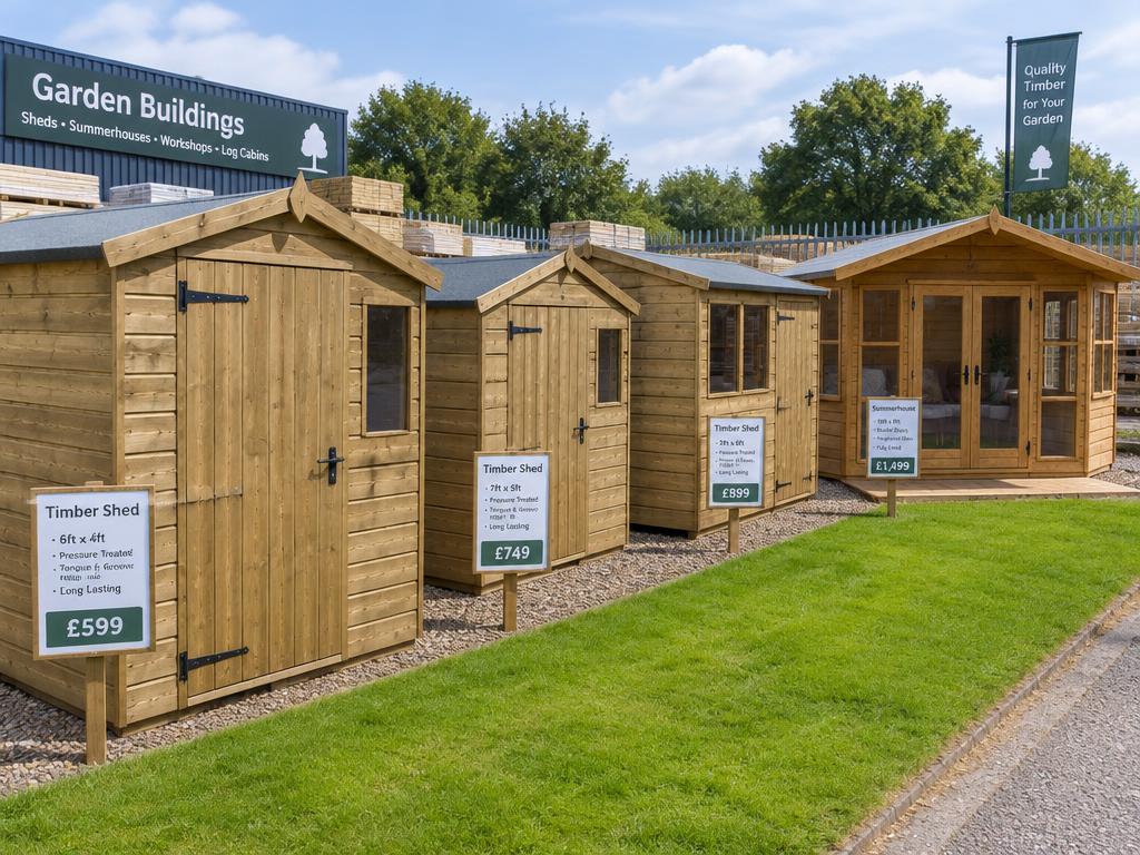 Sheds & summerhouses