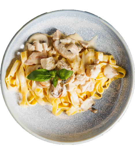 Fettuccine Chicken & Mushroom